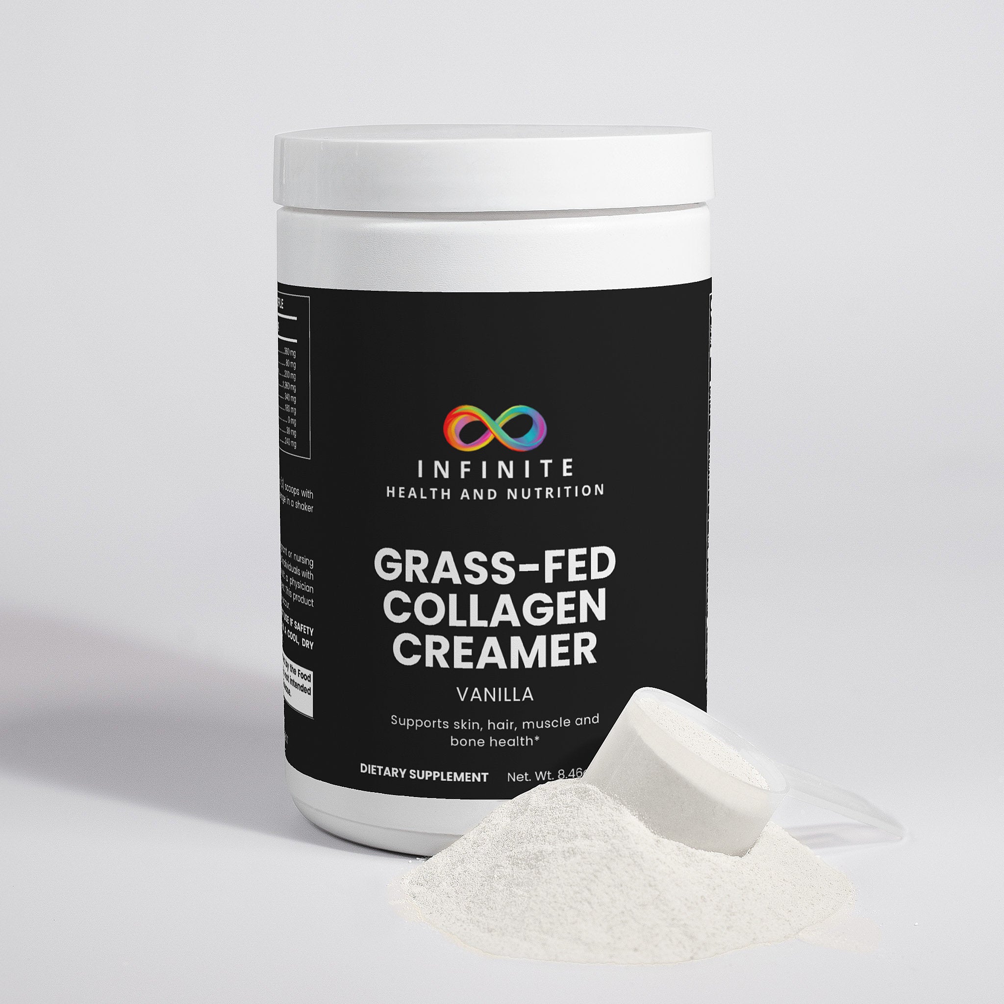 Grass-Fed Collagen Creamer (Vanilla)