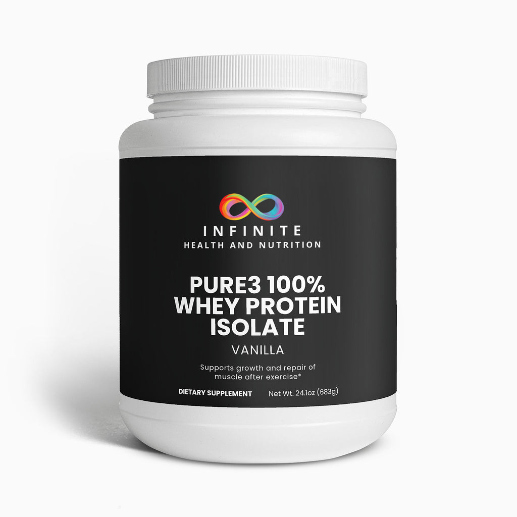 Pure3 100% Whey Protein Isolate (Vanilla)