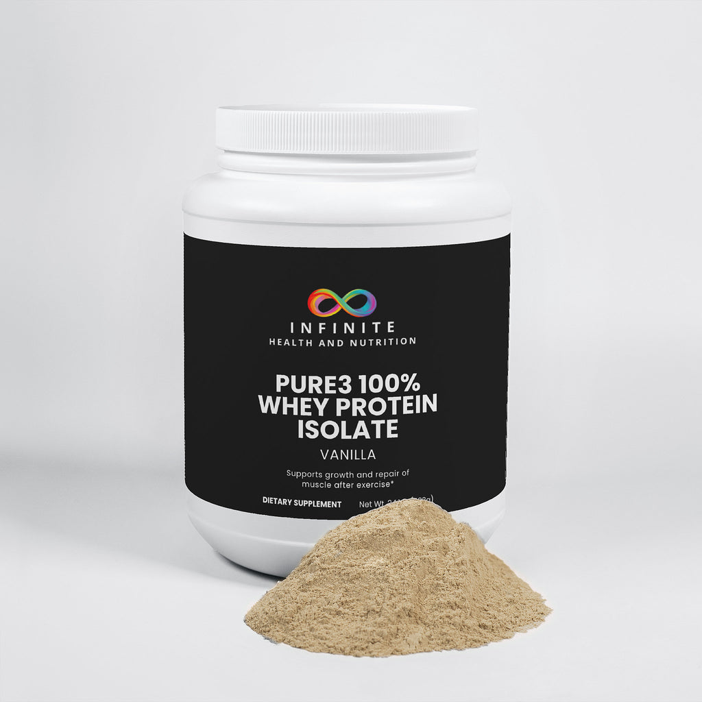 Pure3 100% Whey Protein Isolate (Vanilla)